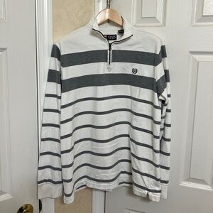 Chaps White Zip-Up Jacket